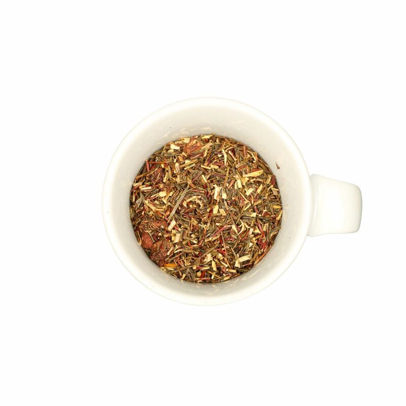 Grüner Rooibos Erdbeeren-Sahne