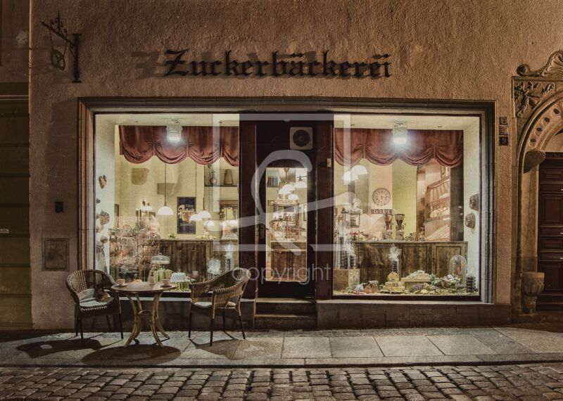 Fotogeschenk - Motiv 'Zuckerbäckerei Burgstraße'