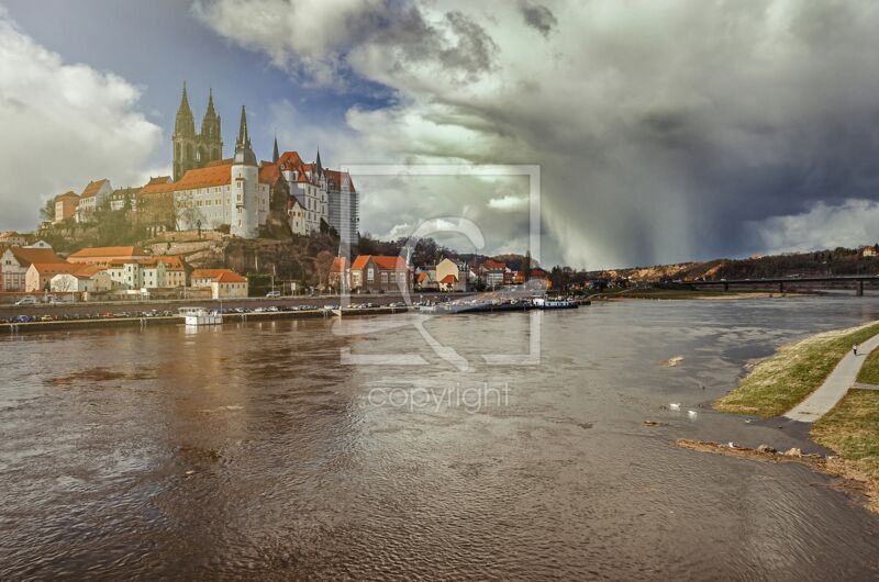 Fotogeschenk - Motiv 'Tornado über Meißen'