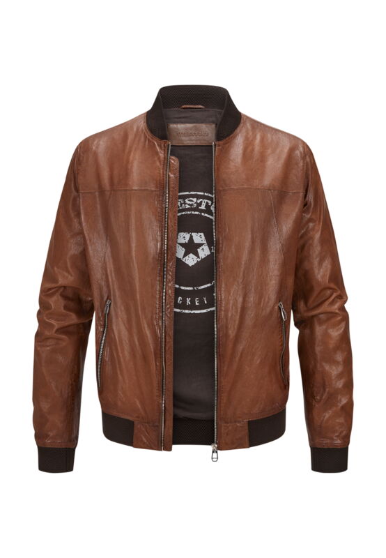 Lederblouson MS Daniel Milestone