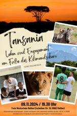 Multimedia-Vortrag „Tansania: Leben und Engagement am Fuße des Kilimandscharo“