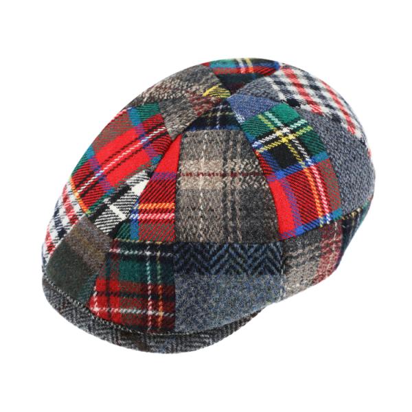 Multicolor Schiebermütze 6-Panel Cap Patchwork von Fiebig
